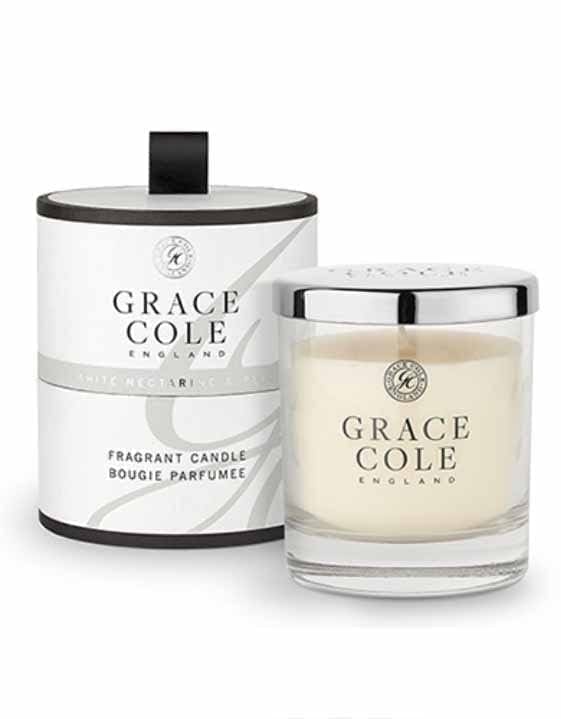 White Nectarine and Pear Fragrant Candle