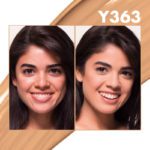 y363 warm beige model face