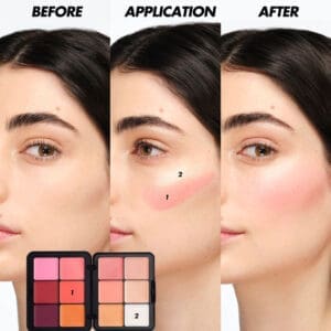HD SKIN BLUSH & GLOW PALETTE - Image 3