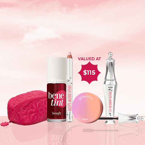 Benefit Makeup Bundle – Glow & Brow Set