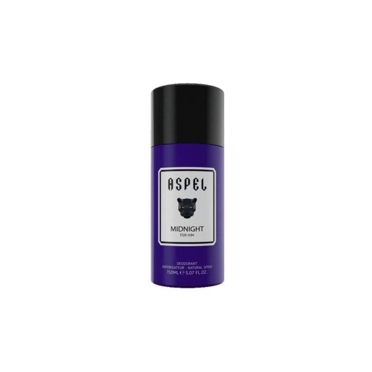 Aspel Midnight Deodorant Spray for Him | The Glam Edition