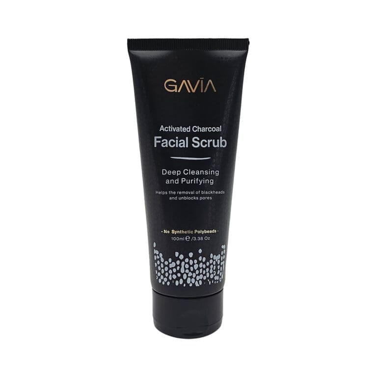 Gavia Charcoal Face Scrub 100ml | The Glam Edition