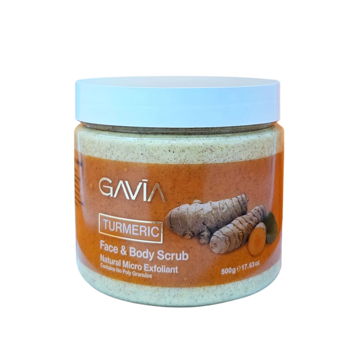 Gavia Face & Body Scrub Turmeric 500ml | The Glam Edition Gavia Face & Body Scrub Turmeric 500ml | The Glam Edition