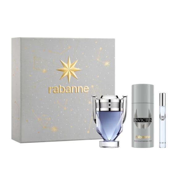 Rabanne Invictus EDT Gift Set for Men | The Glam Edition