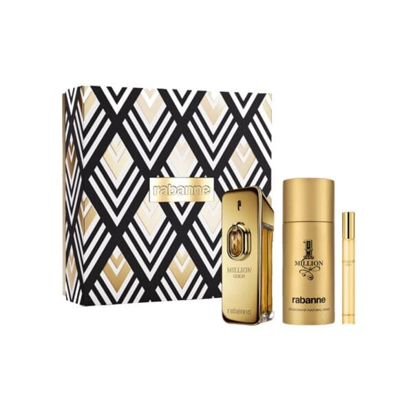 Rabanne Million Gold EDP Gift Set for Men | The Glam Edition