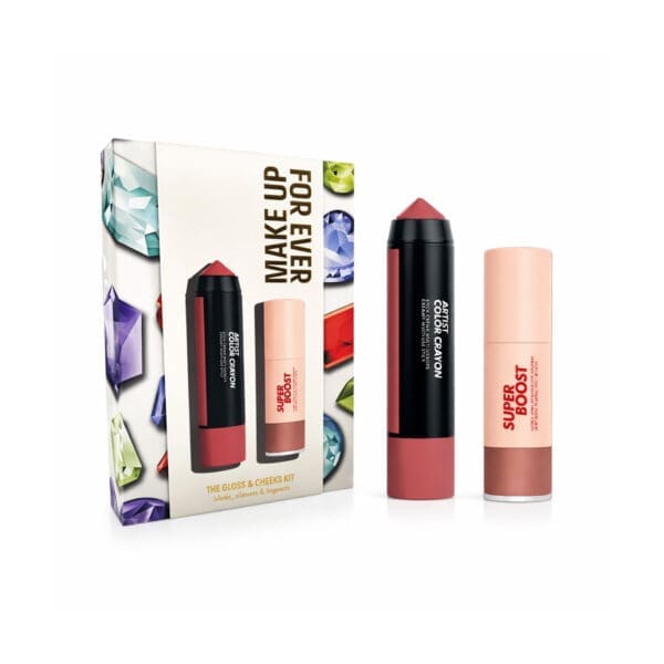 MUFE The Gloss & Cheeks Kit | The Glam Edition