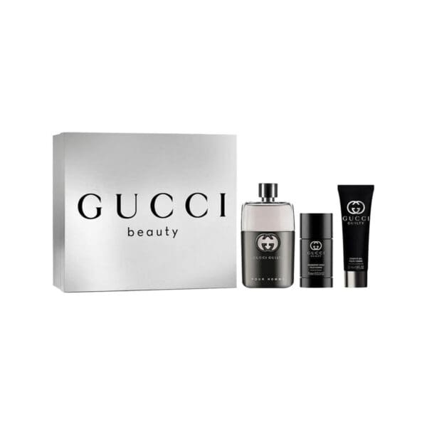 Gucci Guilty Men Edt Gift Set | The Glam Edition
