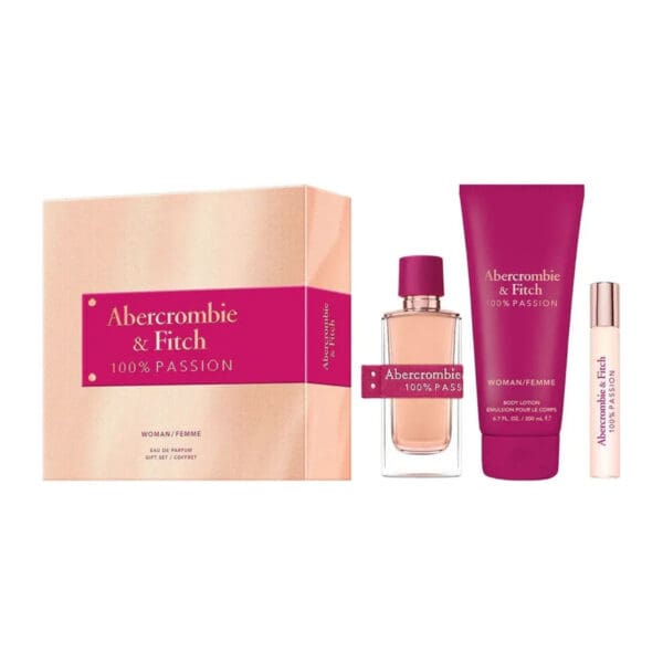 Abercrombie & Fitch Passion Edp Women Gift Set | The Glam Edition