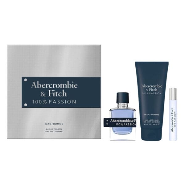 Abercrombie & Fitch Passion Edt Men Gift Set | The Glam Edition